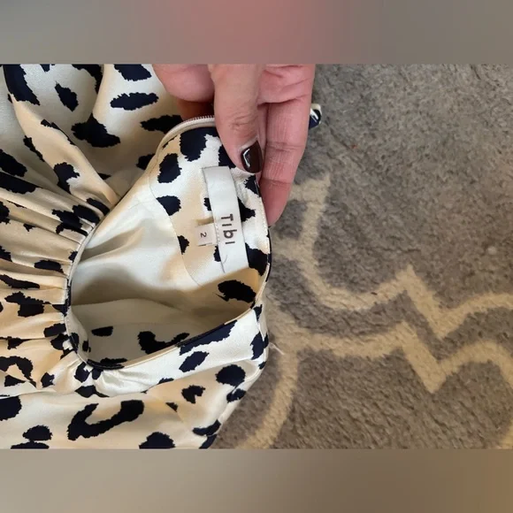 Tibi Size 2 Printed Dress - Picture 4 of 12